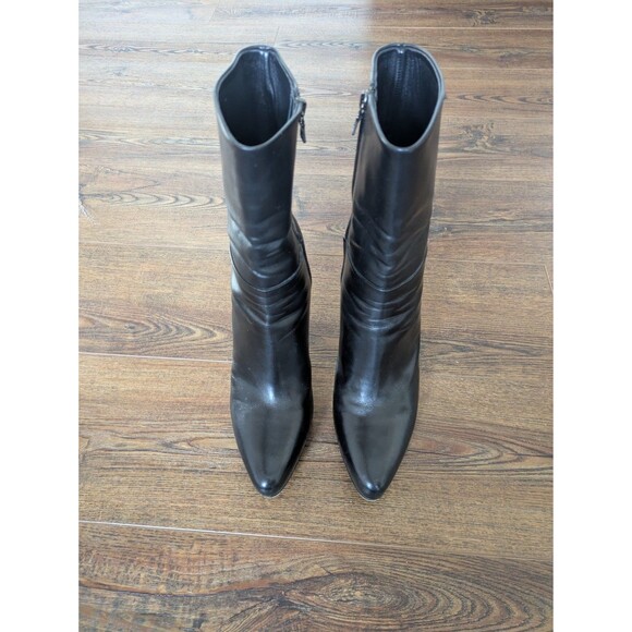 Shoes - Prada Booties Helled Boots Black Size 41 US 9.5  1” Platform 3+” Heel Zip
